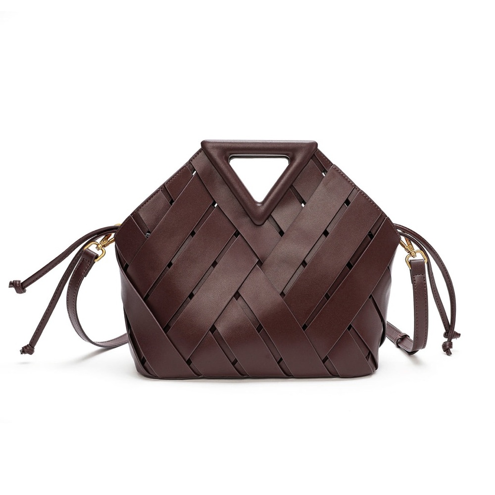 TIFFANY & FRED Smooth & Perforated Leather Bag